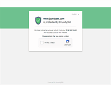 Tablet Screenshot of joandcass.com